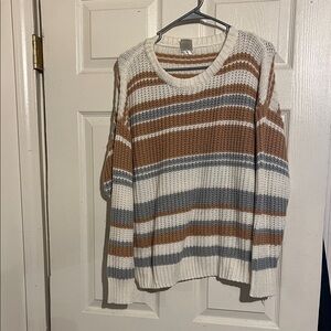 Main Strip Multicolor Striped Sweater
